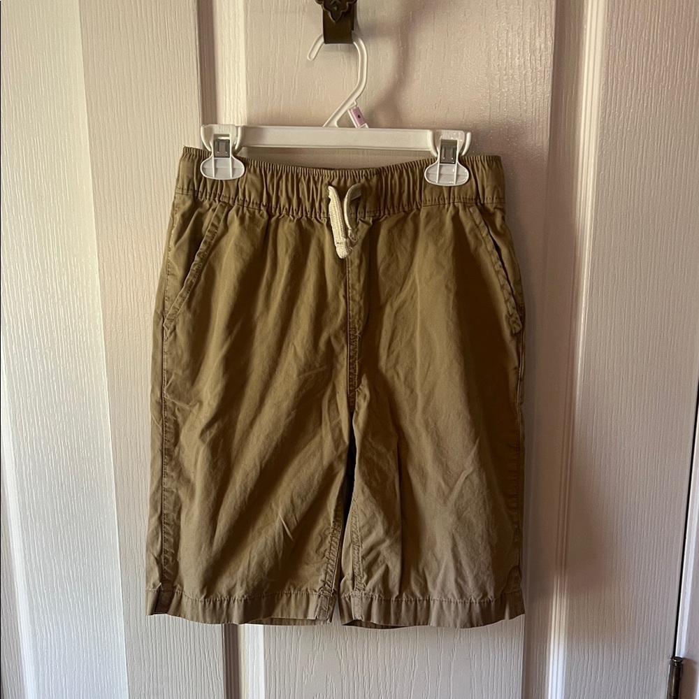 Place Khaki Elastic Waist Shorts